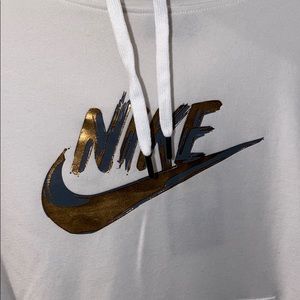 White Nike Hoodie
